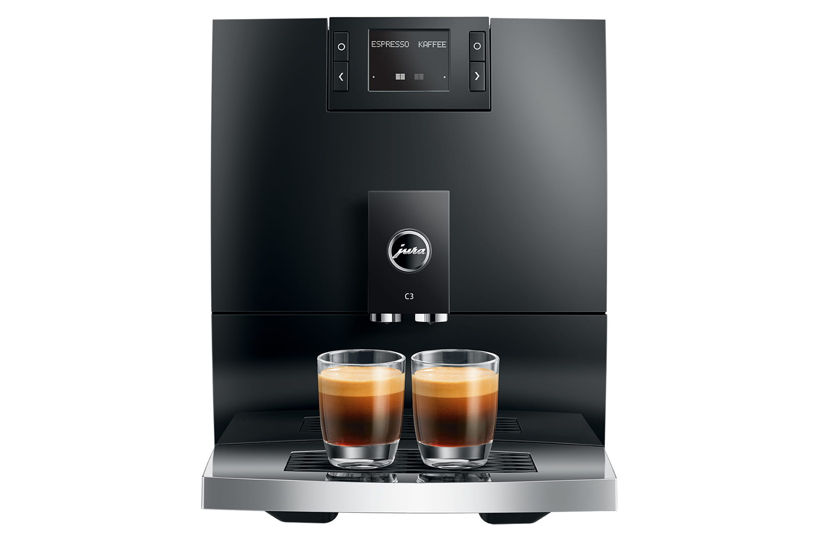 JURA C3 Piano Black w domowej kuchni