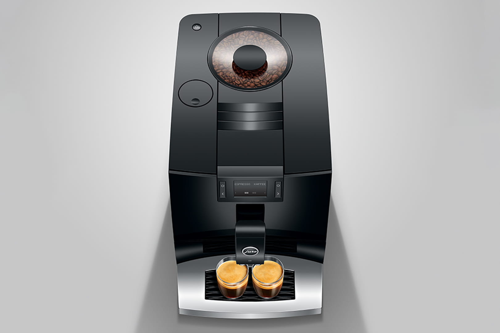 JURA C3 removable water tank and accessible care components