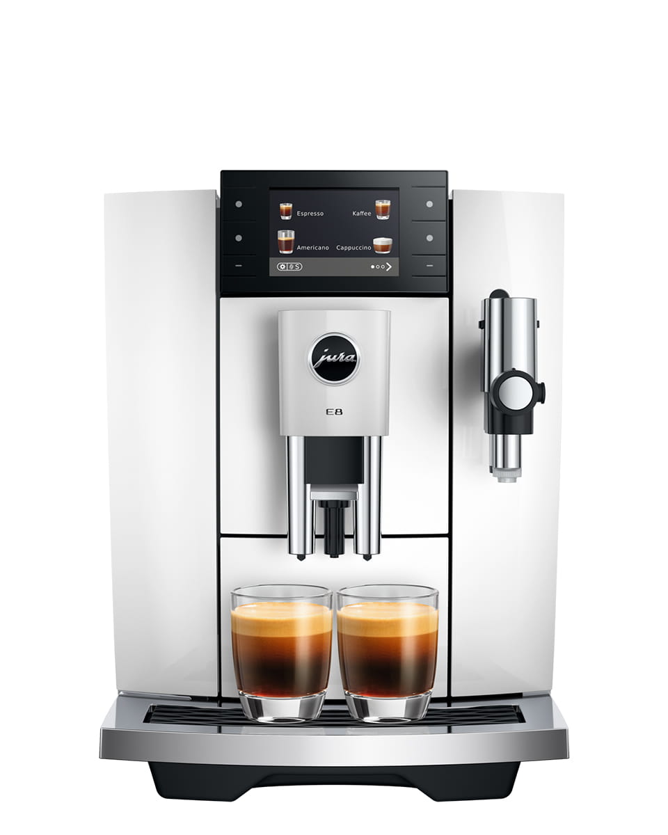 JURA E8 Piano White (ED)
