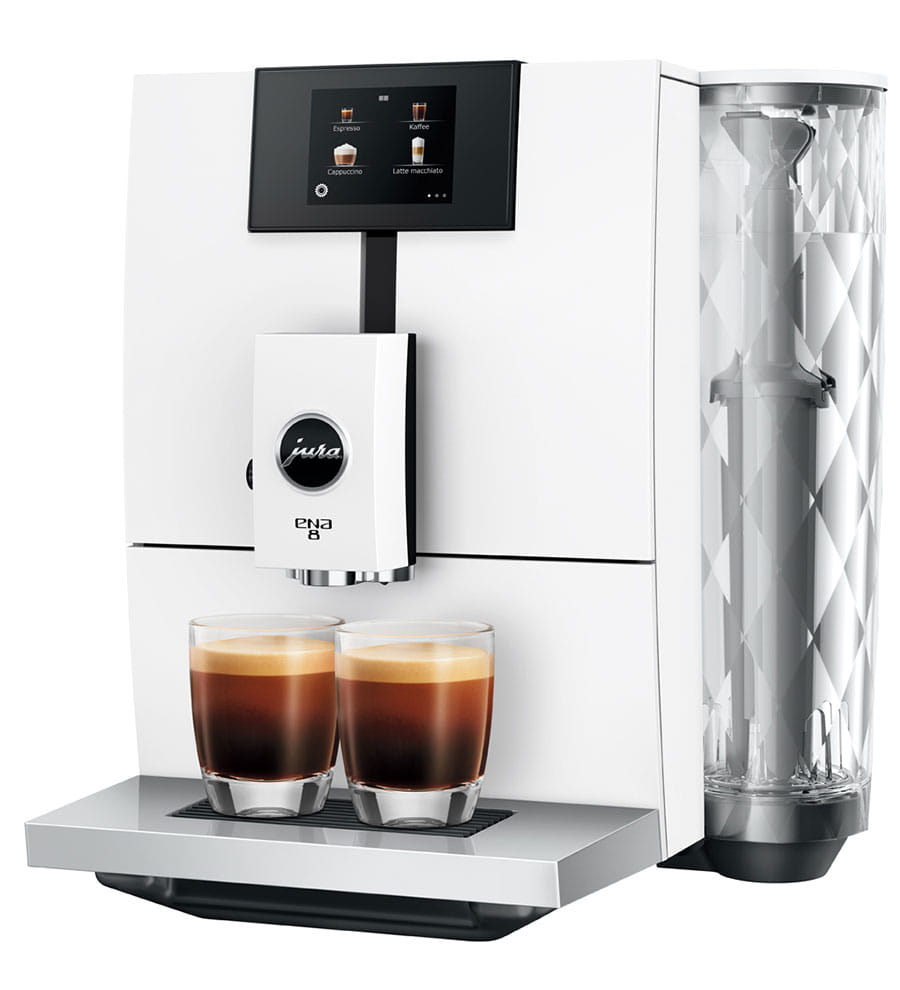 【新品・未使用】JURA ENA8 Nordic White Buy JURA coffee machines online - JURA