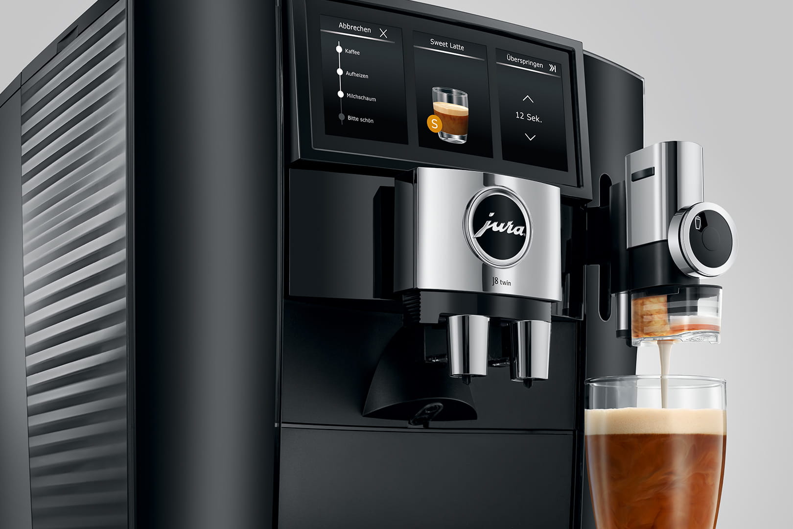 JURA J8 twin | To kaffekverner for maksimal kaffevariasjon - JURA