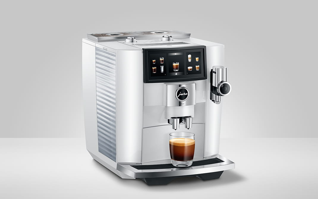JURA J8 twin Diamond White – biele prevedenie