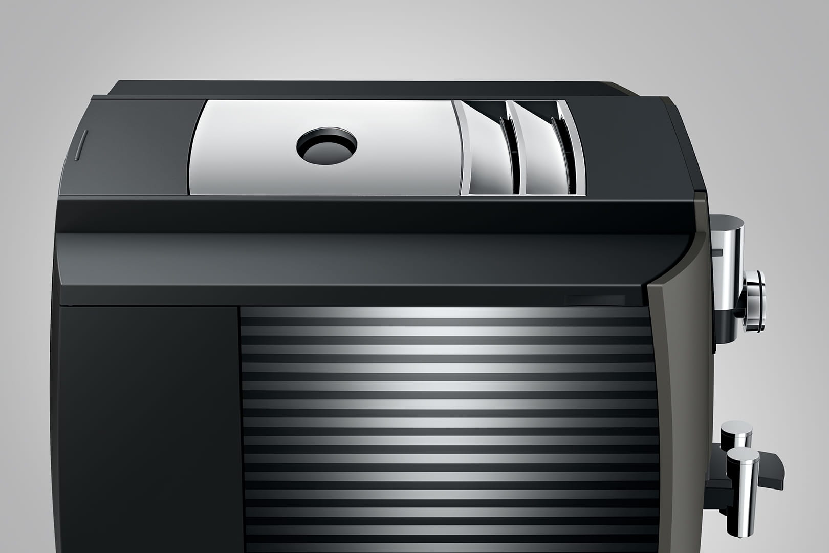JURA S8 touchscreen and coffee menu