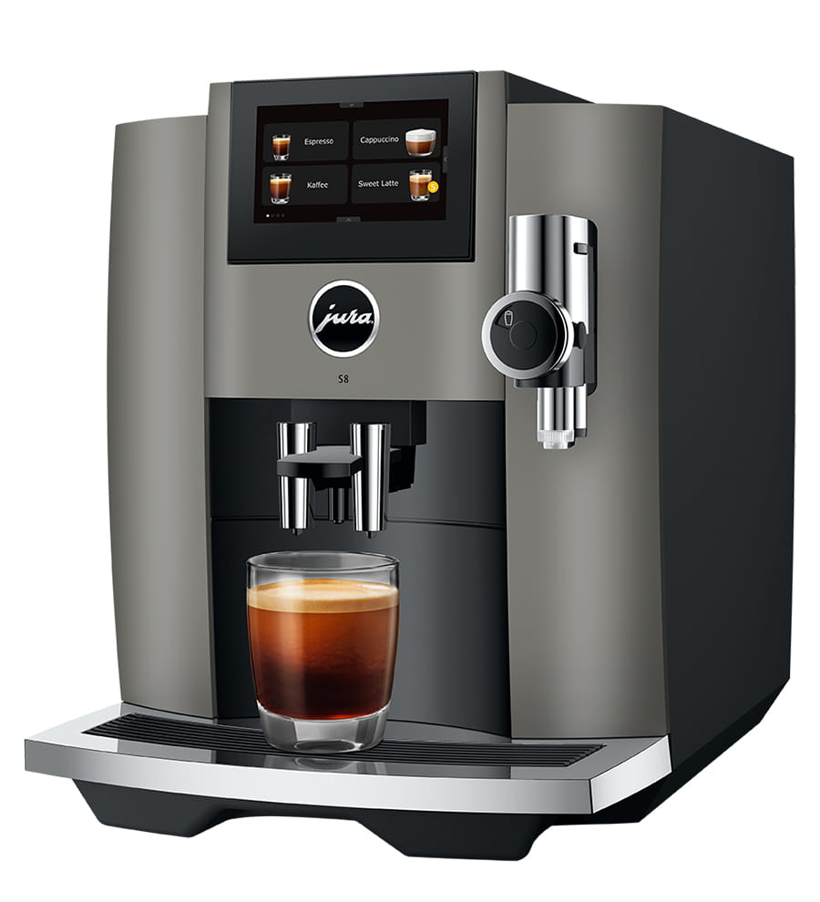 JURA S8 Dark Inox automatic coffee machine