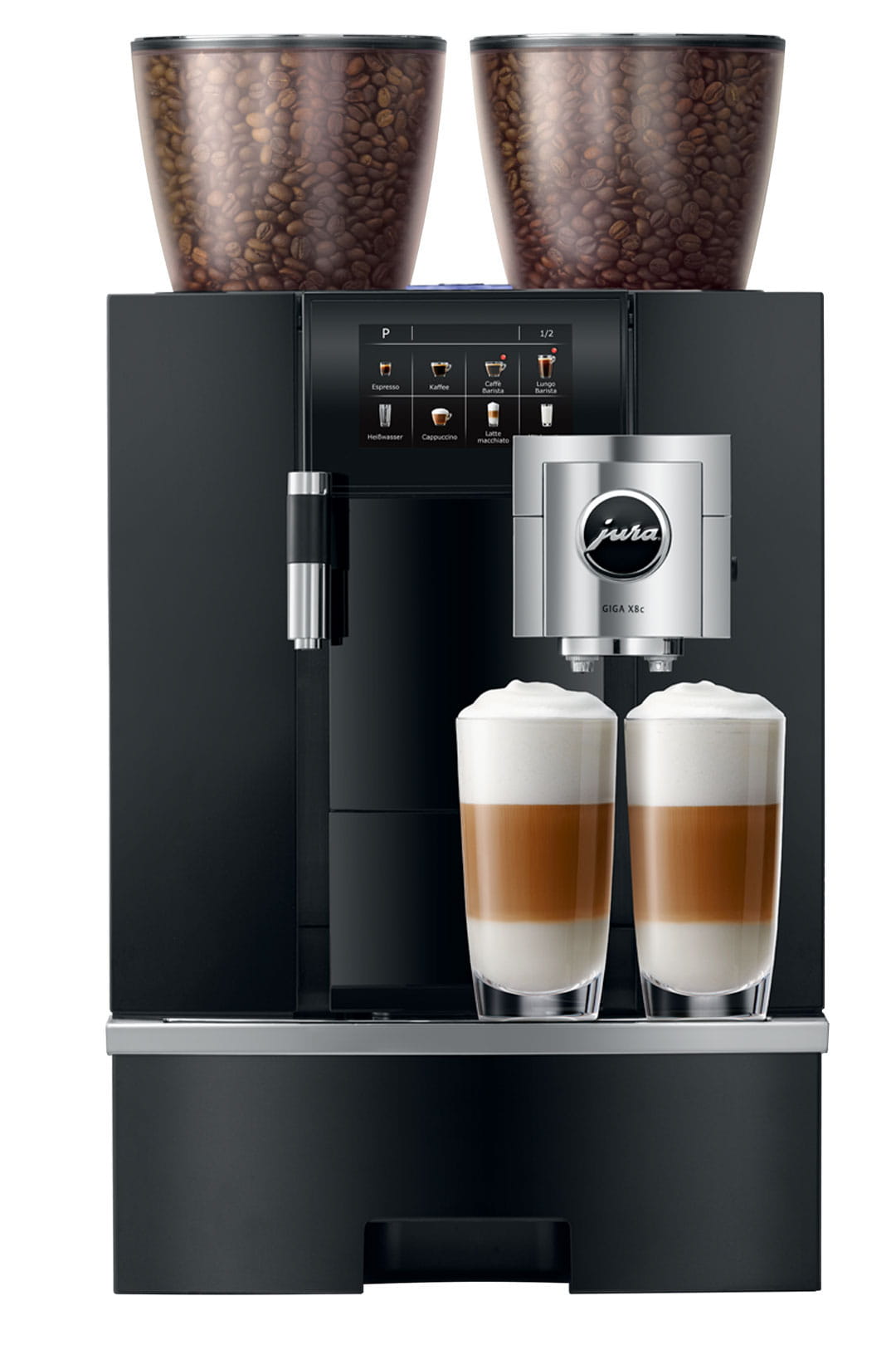 JURA GIGA X8c dual hopper and professional brewing design