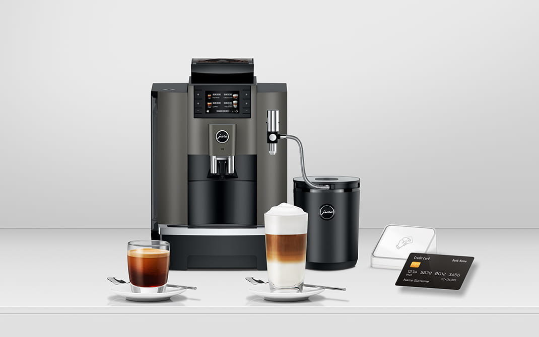 JURA W8 – Υποστηρίζει συστήματα πληρωμής