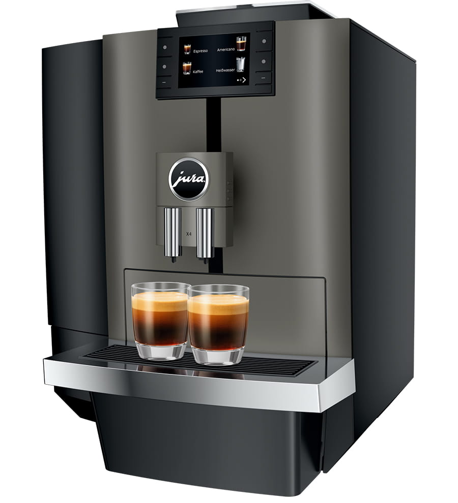 JURA X4 en X4c voor zakelijke zwarte koffie